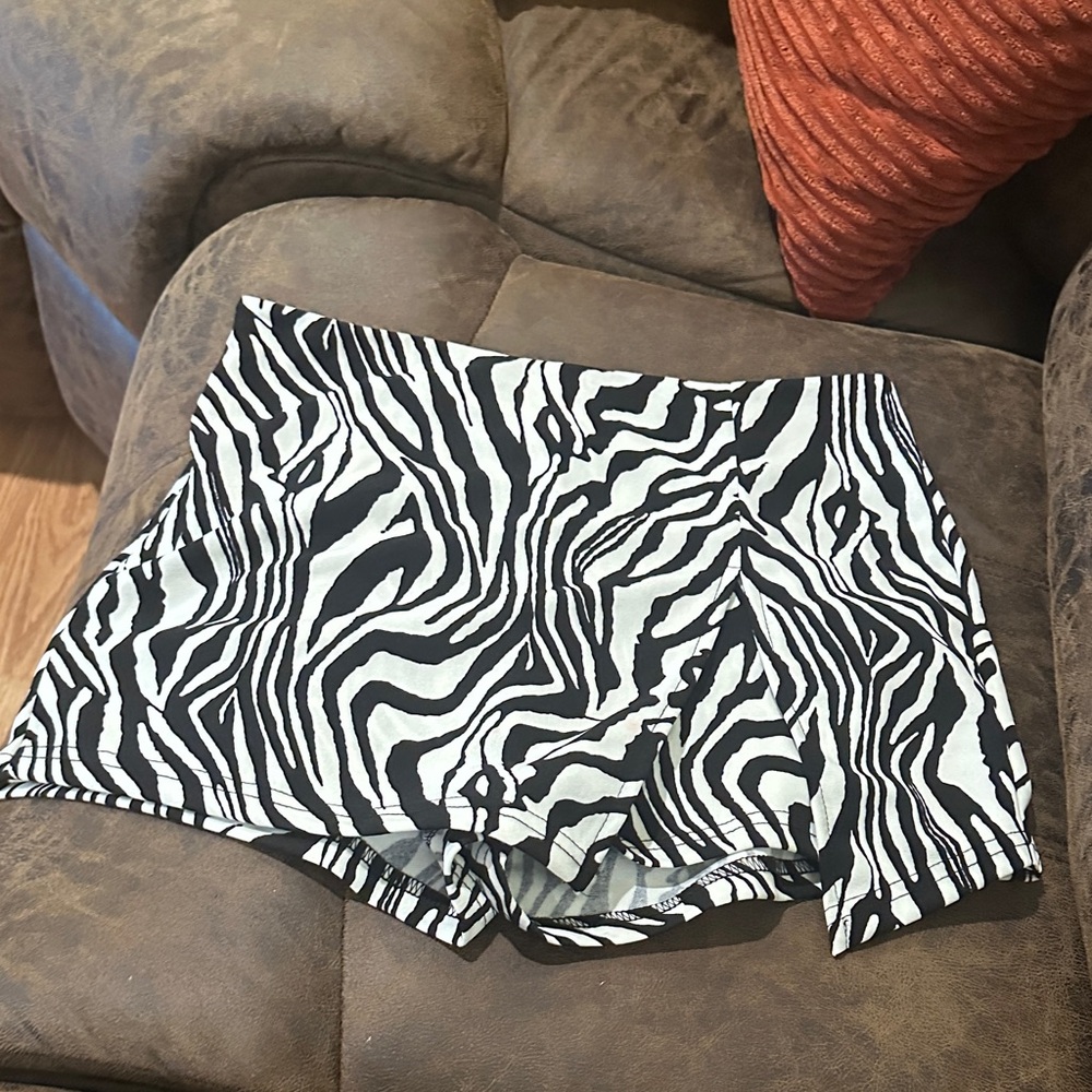 Zebra Print Women's Shorts